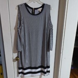 Houndstooth Dress
